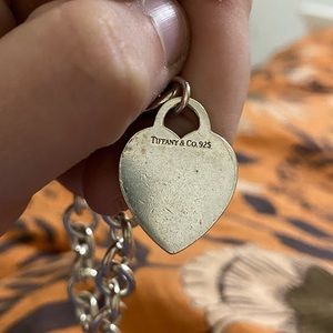 Tiffany& co 925 heart bracelet